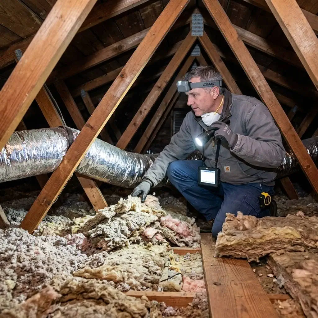 Professional attic inspection and home insulation service in Pensacola FL